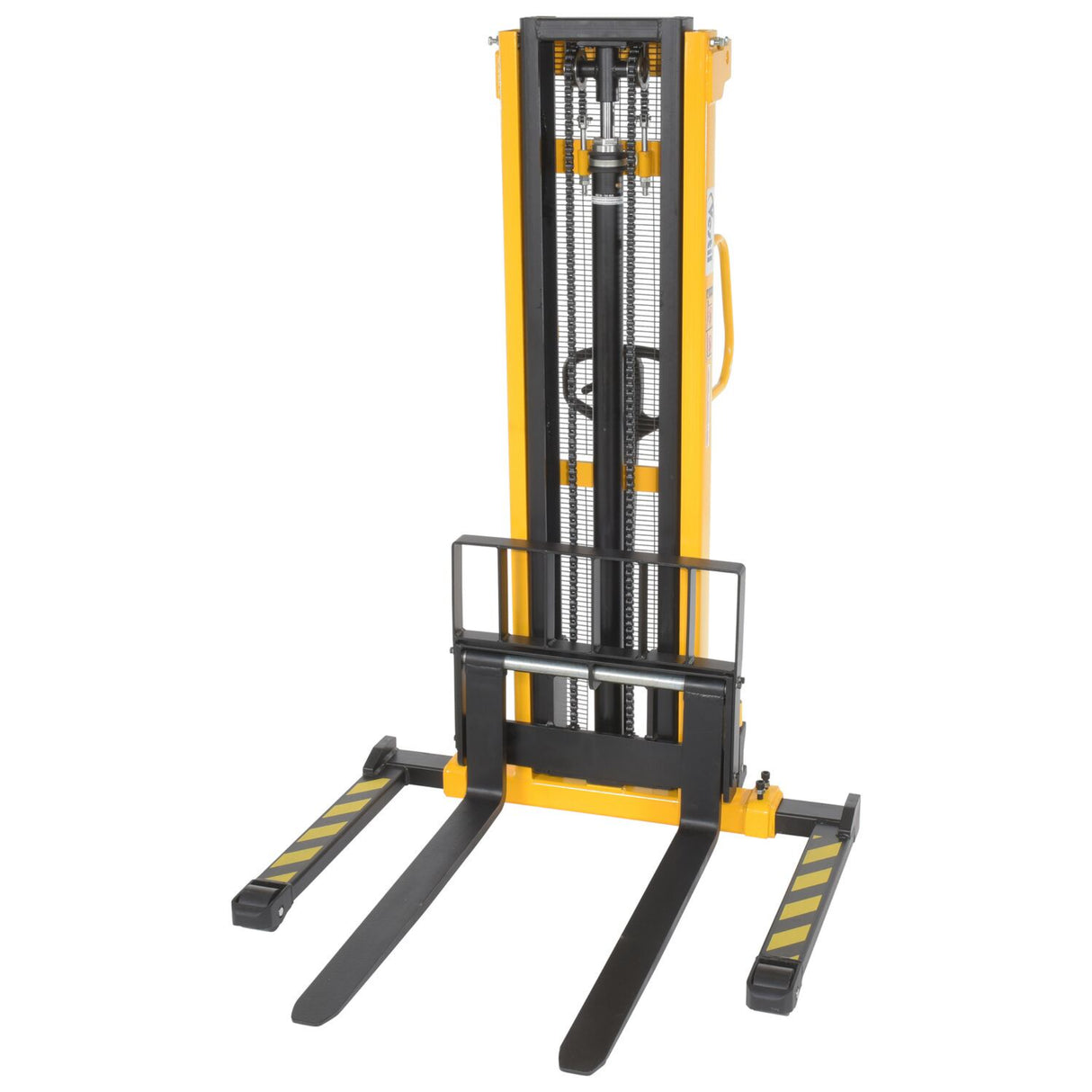 Vestil VHPS-2000 Manual Hand Pump Stacker | 2,000 lb Capacity, Adjustable or Fixed Forks, 17" to 118" Lift Height Options
