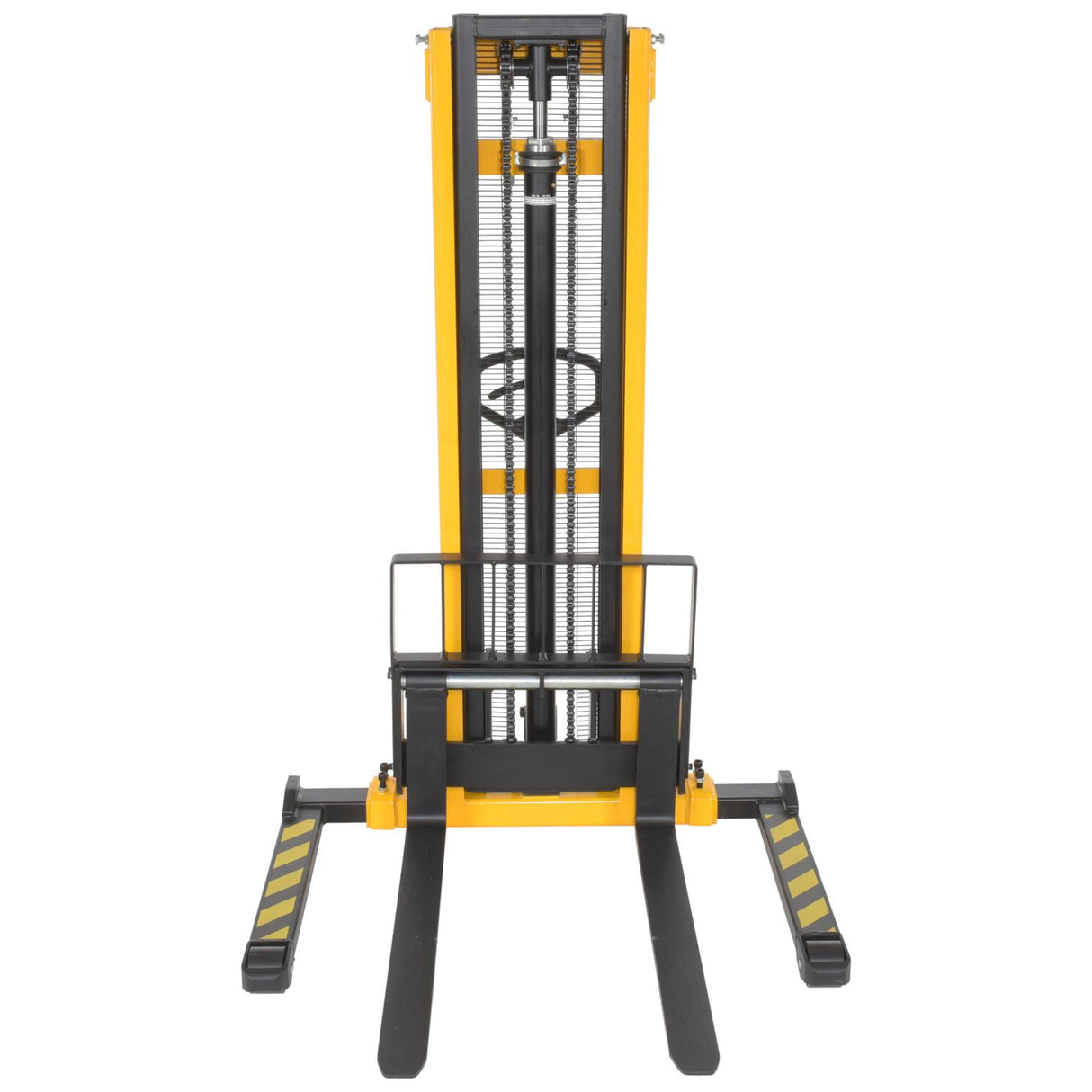 Vestil VHPS-2000 Manual Hand Pump Stacker | 2,000 lb Capacity, Adjustable or Fixed Forks, 17" to 118" Lift Height Options