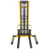 Vestil VHPS-2000 Manual Hand Pump Stacker | 2,000 lb Capacity, Adjustable or Fixed Forks, 17" to 118" Lift Height Options