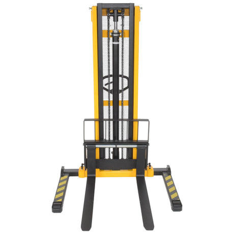 Vestil VHPS-2000 Manual Hand Pump Stacker | 2,000 lb Capacity, Adjustable or Fixed Forks, 17" to 118" Lift Height Options
