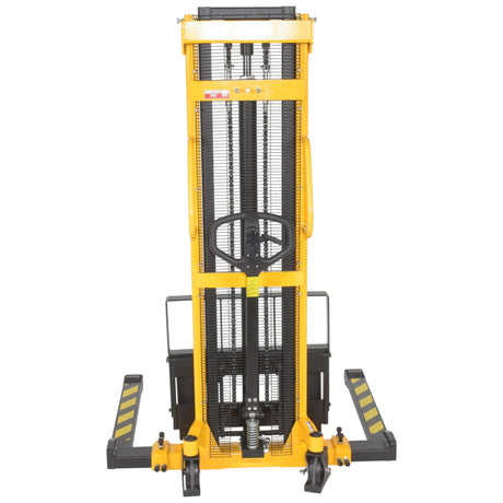 Vestil VHPS-2000 Manual Hand Pump Stacker | 2,000 lb Capacity, Adjustable or Fixed Forks, 17" to 118" Lift Height Options