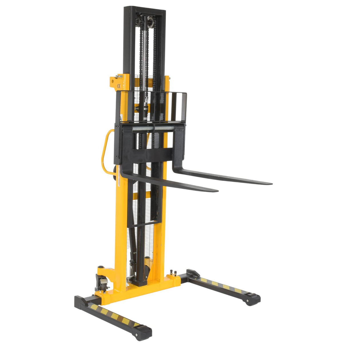 Vestil VHPS-2000 Manual Hand Pump Stacker | 2,000 lb Capacity, Adjustable or Fixed Forks, 17" to 118" Lift Height Options