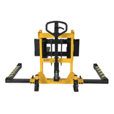 Vestil VHPS-2000 Manual Hand Pump Stacker | 2,000 lb Capacity, Adjustable or Fixed Forks, 17" to 118" Lift Height Options