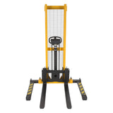 Vestil VHPS-2000 Manual Hand Pump Stacker | 2,000 lb Capacity, Adjustable or Fixed Forks, 17" to 118" Lift Height Options