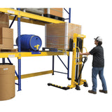 Vestil VHPS-2000 Manual Hand Pump Stacker | 2,000 lb Capacity, Adjustable or Fixed Forks, 17" to 118" Lift Height Options