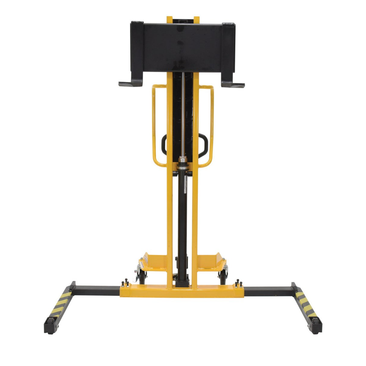 Vestil VHPS-NM-1000 Narrow Mast Manual Hand Pump Stacker | 1,000 lb Capacity, 62" Lift, Adjustable or Fixed Forks for Tight Aisles