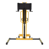 Vestil VHPS-NM-1000 Narrow Mast Manual Hand Pump Stacker | 1,000 lb Capacity, 62" Lift, Adjustable or Fixed Forks for Tight Aisles