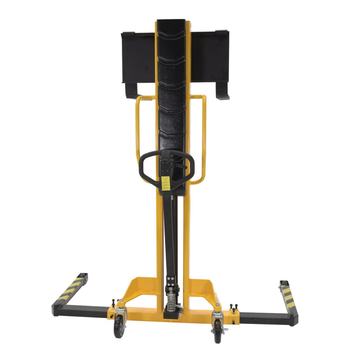 Vestil VHPS-NM-1000 Narrow Mast Manual Hand Pump Stacker | 1,000 lb Capacity, 62" Lift, Adjustable or Fixed Forks for Tight Aisles