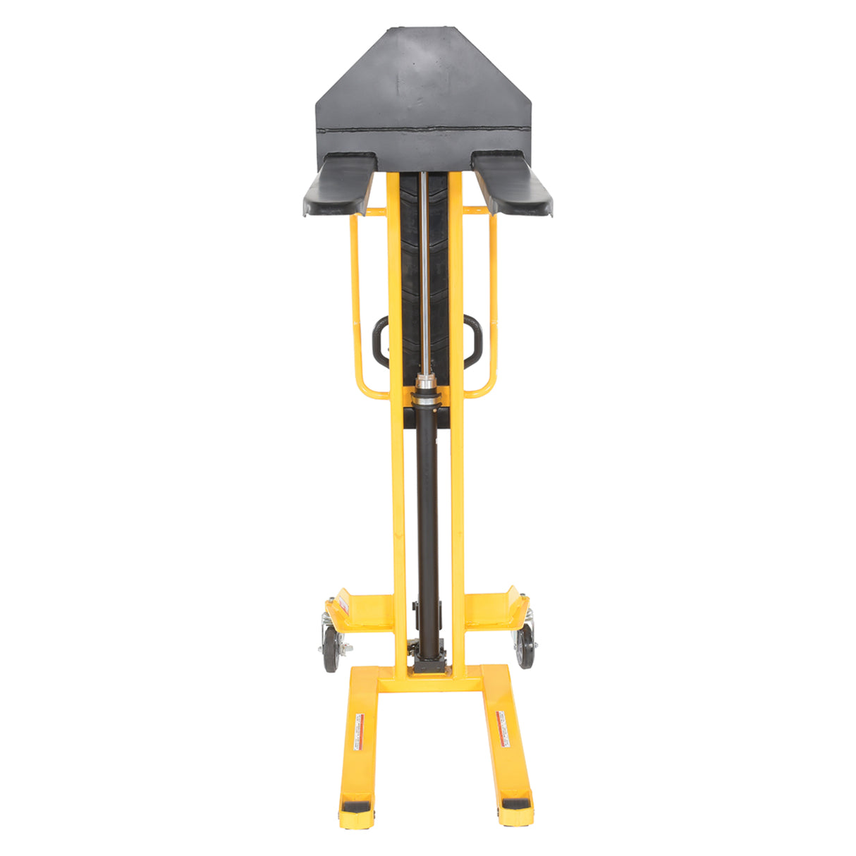 Vestil VHPS-NM-1000 Narrow Mast Manual Hand Pump Stacker | 1,000 lb Capacity, 62" Lift, Adjustable or Fixed Forks for Tight Aisles