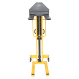 Vestil VHPS-NM-1000 Narrow Mast Manual Hand Pump Stacker | 1,000 lb Capacity, 62" Lift, Adjustable or Fixed Forks for Tight Aisles