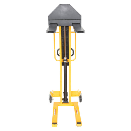 Vestil VHPS-NM-1000 Narrow Mast Manual Hand Pump Stacker | 1,000 lb Capacity, 62" Lift, Adjustable or Fixed Forks for Tight Aisles