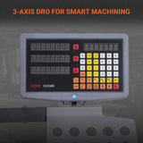 MechMaxx 8-1/4" x 33" Benchtop Mill Drill with DRO, 2HP Brushless