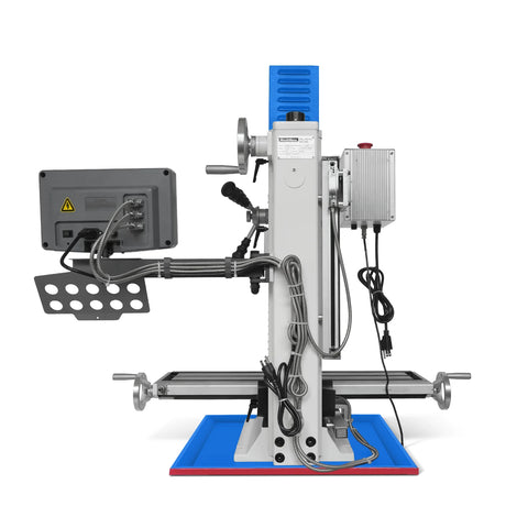 MechMaxx 8-1/4" x 33" Benchtop Mill Drill with DRO, 2HP Brushless