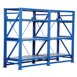 Vestil VRSOR Heavy Duty Roll-Out Shelving — Tool & Die Storage Rack