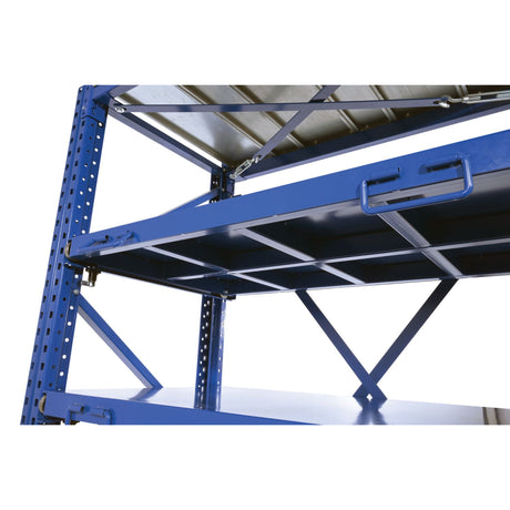 Vestil VRSOR Heavy Duty Roll-Out Shelving — Tool & Die Storage Rack