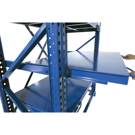Vestil VRSOR Heavy Duty Roll-Out Shelving — Tool & Die Storage Rack