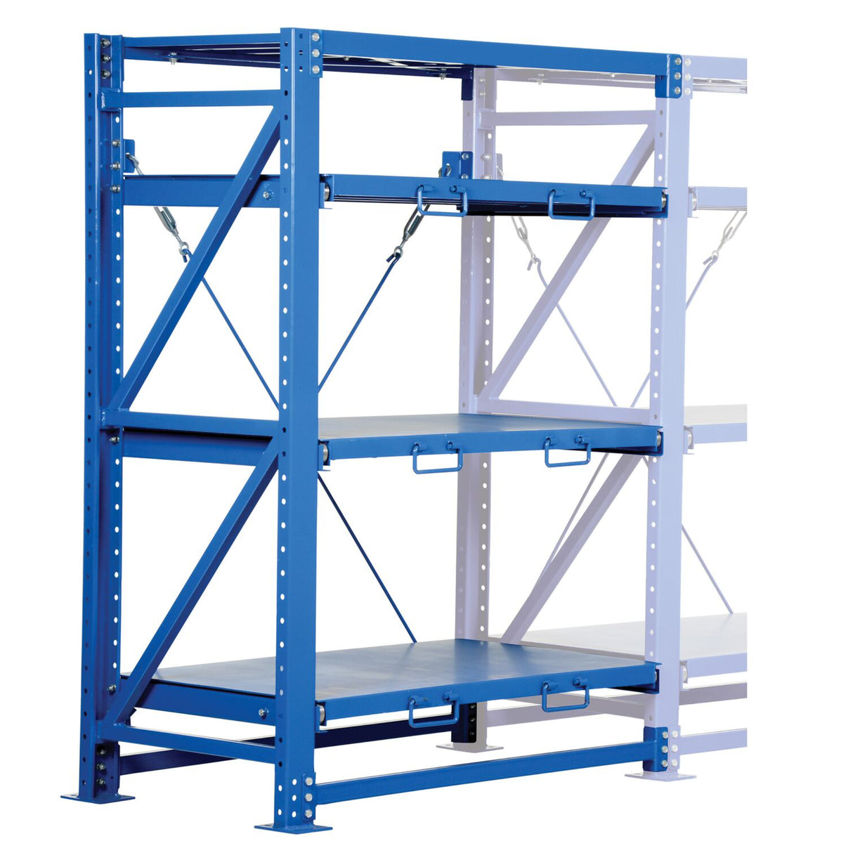 Vestil VRSOR-A-60 Add-On Bay — Expansion Kit for VRSOR-60 Roll-Out Shelving