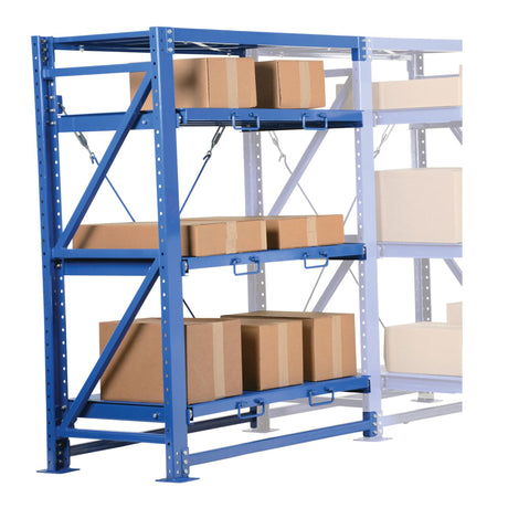 Vestil VRSOR-A-60 Add-On Bay — Expansion Kit for VRSOR-60 Roll-Out Shelving