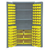 Vestil VSC-3501 Bin Storage Cabinet — 36" Wide Parts Organization Cabinet