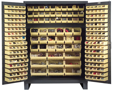 Vestil VSC-SSC Bin Storage Cabinet — 60" Wide Large-Capacity Parts Organization Cabinet