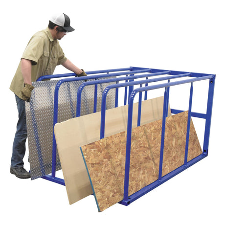 Vestil VSSR-15 Standard Sheet Rack — Vertical or Horizontal Sheet Goods Storage