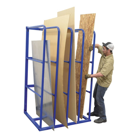 Vestil VSSR-15 Standard Sheet Rack — Vertical or Horizontal Sheet Goods Storage