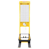 Vestil VWS-770 Manual Hand Winch Stacker | 770 lb Capacity, 59" Lift, Steel Cable Lift Mechanism, Adjustable or Fixed Forks