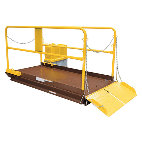 Vestil WL-100 Premium Truck Scissor Dock Lift - 10,000 lb Capacity