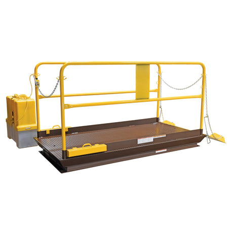Vestil WL-100 Premium Truck Scissor Dock Lift - 5,000 lb Capacity