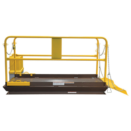 Vestil WL-100 Premium Truck Scissor Dock Lift - 5,000 lb Capacity