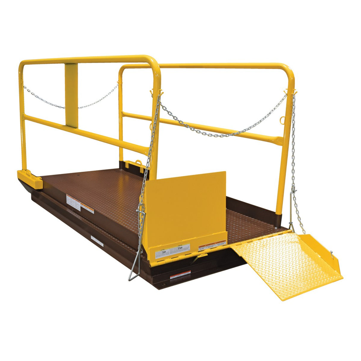 Vestil WL-100 Premium Truck Scissor Dock Lift - 5,000 lb Capacity
