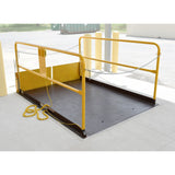 Vestil WL-100 Premium Truck Scissor Dock Lift - 5,000 lb Capacity