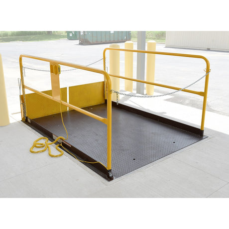 Vestil WL-100 Premium Truck Scissor Dock Lift - 5,000 lb Capacity