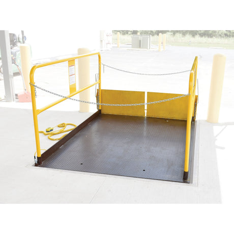 Vestil WL-100 Premium Truck Scissor Dock Lift - 5,000 lb Capacity