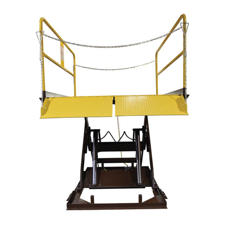 Vestil WL-100 Premium Truck Scissor Dock Lift - 5,000 lb Capacity