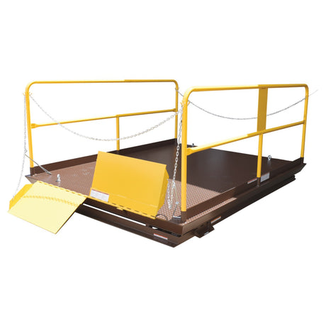 Vestil WL-100 Premium Truck Scissor Dock Lift - 6,000 lb Capacity