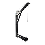 Vestil WTJ-HITCH Truck Hitch-Mounted Jib Crane — Mobile 600 lb Crane for Class III Receivers