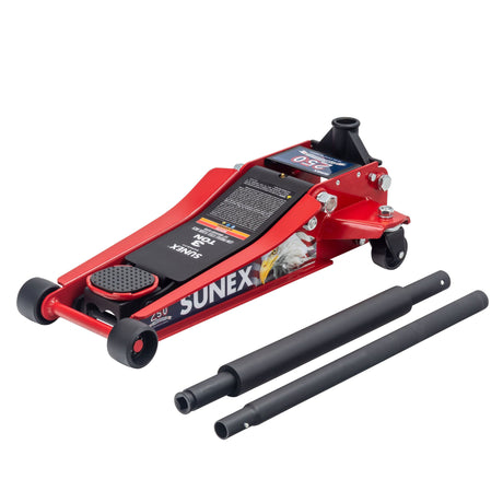 SUNEX 6603SJ250 American Eagle 250th Anniversary 3-Ton Steel Low Profile Floor Jack