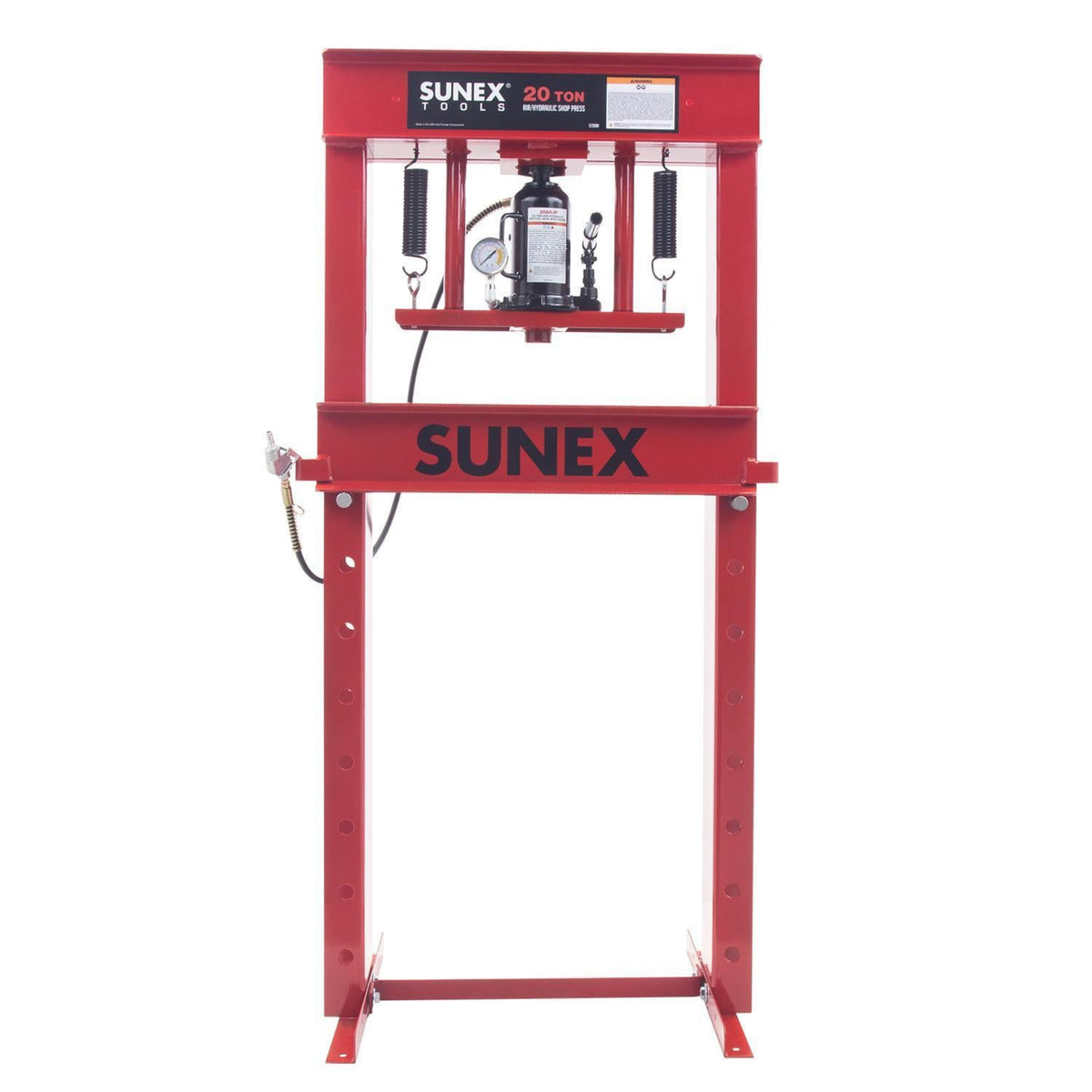 SUNEX 5720AH 20-Ton Air/Hydraulic Shop Press