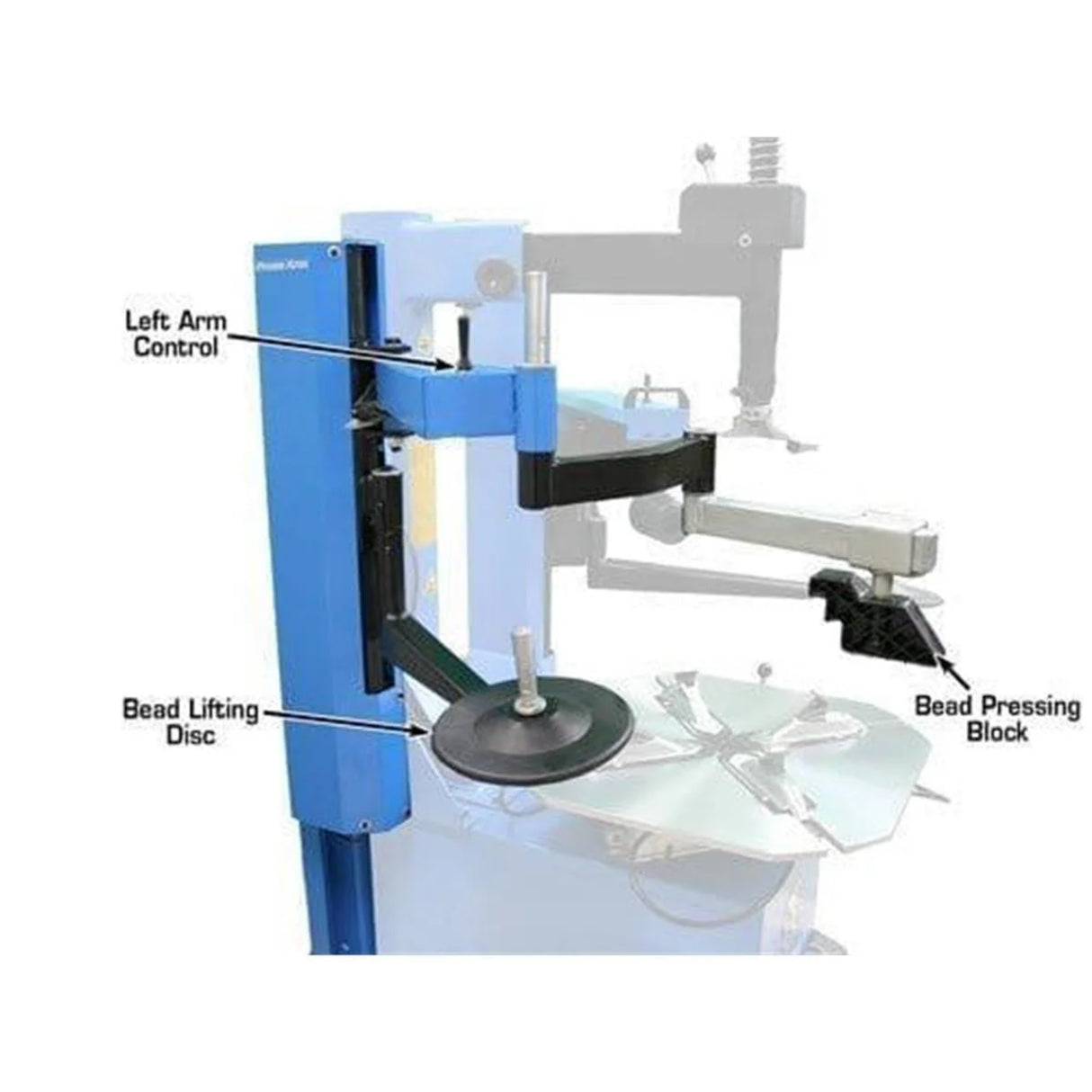 Atlas ATEATTC-LHA Pneumatic Left-Hand Assist Arm for 200/700 Series Tire Changers