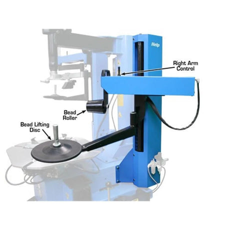 Atlas ATEATTC-RHA 700 Series Right-Hand Assist Arm for Tilt-Back Tire Changers