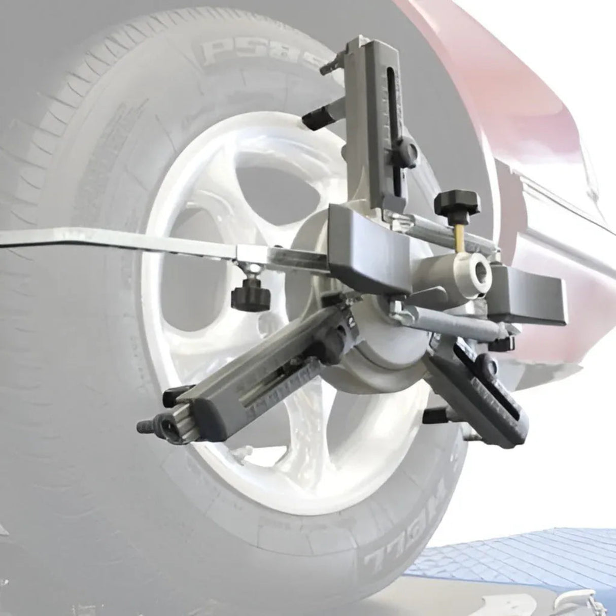 Atlas Edge TD2.0 Premium WiFi Wheel Alignment System with 8-Camera Optical Sensors, 3-Point Touchless Clamps, and Tablet