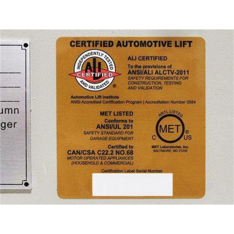 Atlas Maxima ML-4030BC 66,000 lb Battery-Powered Mobile Column Lift System (4-Column, ALI Certified)