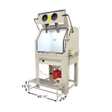 Atlas PSBC990 Pressurized Large Sandblast Cabinet w/ Vacuum