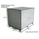 Atlas PSBC990 Pressurized Large Sandblast Cabinet w/ Vacuum