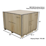 Atlas SBC1200 X-Large Sandblast Cabinet with Dual Doors & Vacuum