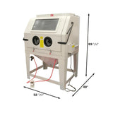 Atlas SBC990 Large Sandblast Cabinet with Attached Vacuum