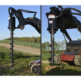Loflin Fabrication Mini Skid Steer Auger