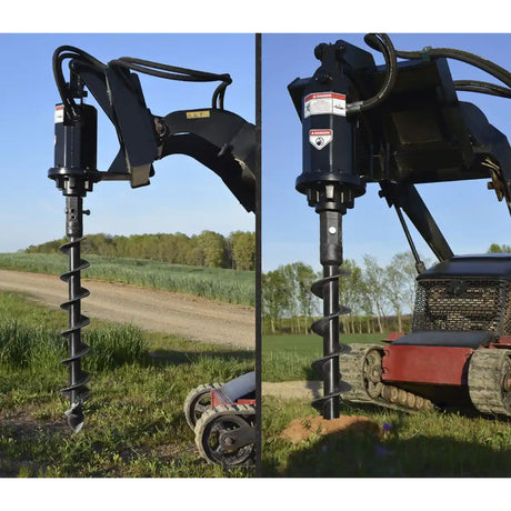 Loflin Fabrication Mini Skid Steer Auger