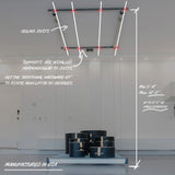 Auxx-Lift Motorized Overhead Garage Storage Lift – Up to 800 lb Ceiling Storage Platform with Wireless Remote, Assembled in USA